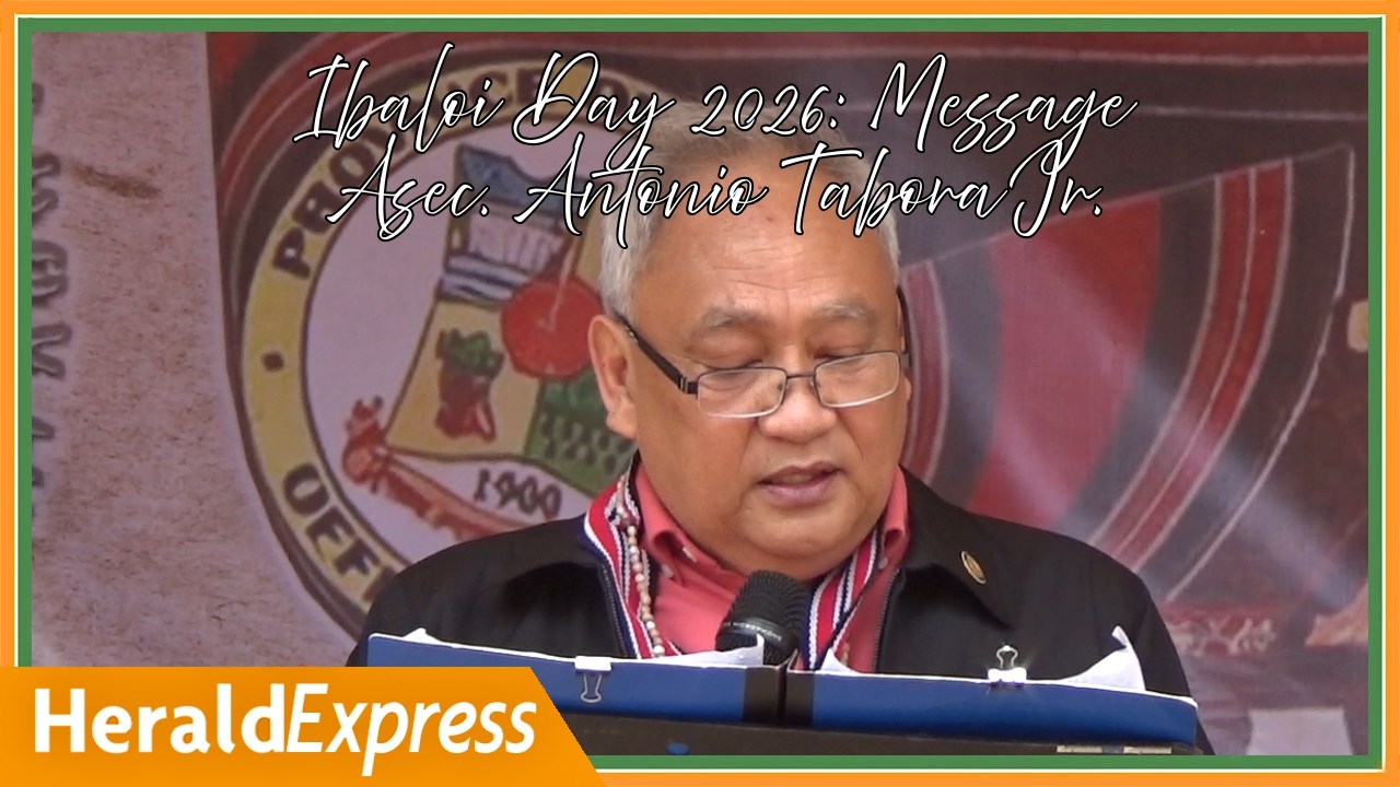 17th Ibaloi Day: Message of Asec. Antonio Tabora Jr.