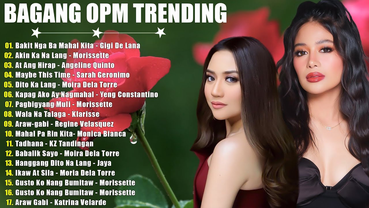 BEAUTIFUL TAGALOG BALLADS 2025💖OPM LOVE SONGS💕GIGI DE LANA ,MORISSETTE ,ANGELINE QUINTO