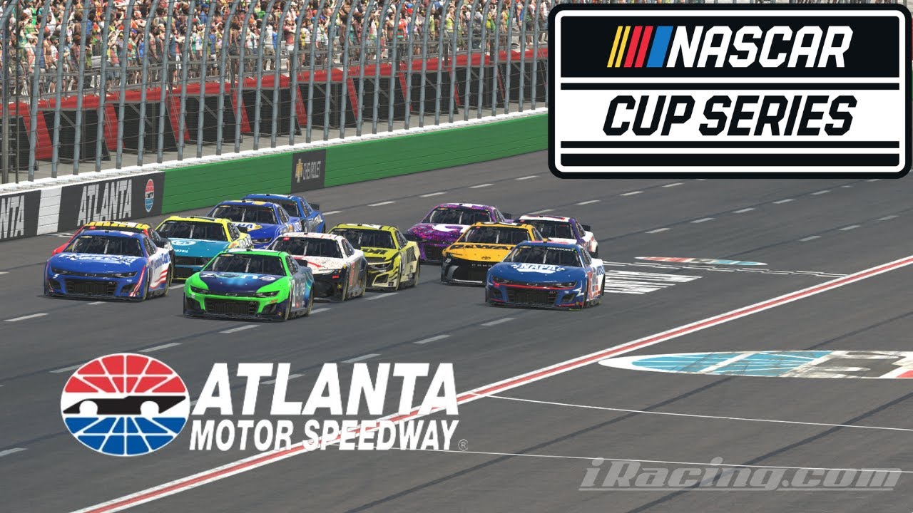 Atlanta is sketchy but fun | iRacing AI 2024 NASCAR Cup Series Season Race 2 at Atlanta