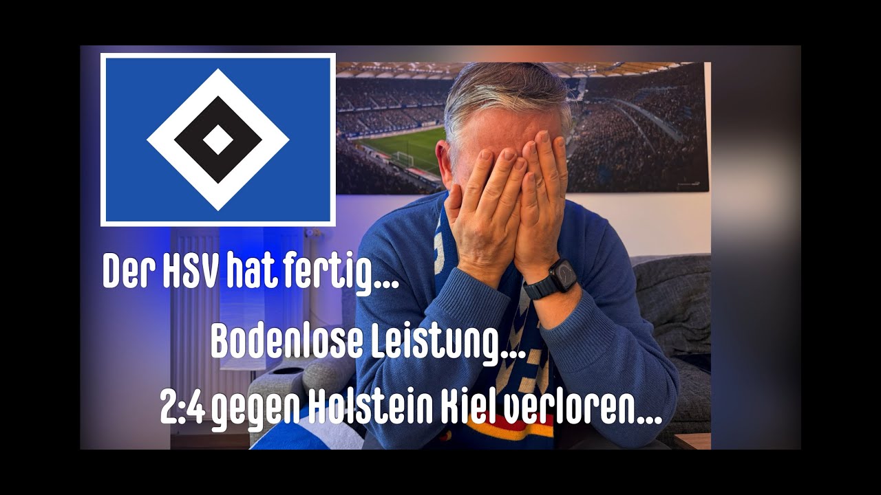 DFB-Pokal-Achtelfinale - Hamburger SV - Holstein Kiel - 2:4 - ein ganz schwacher Auftritt!