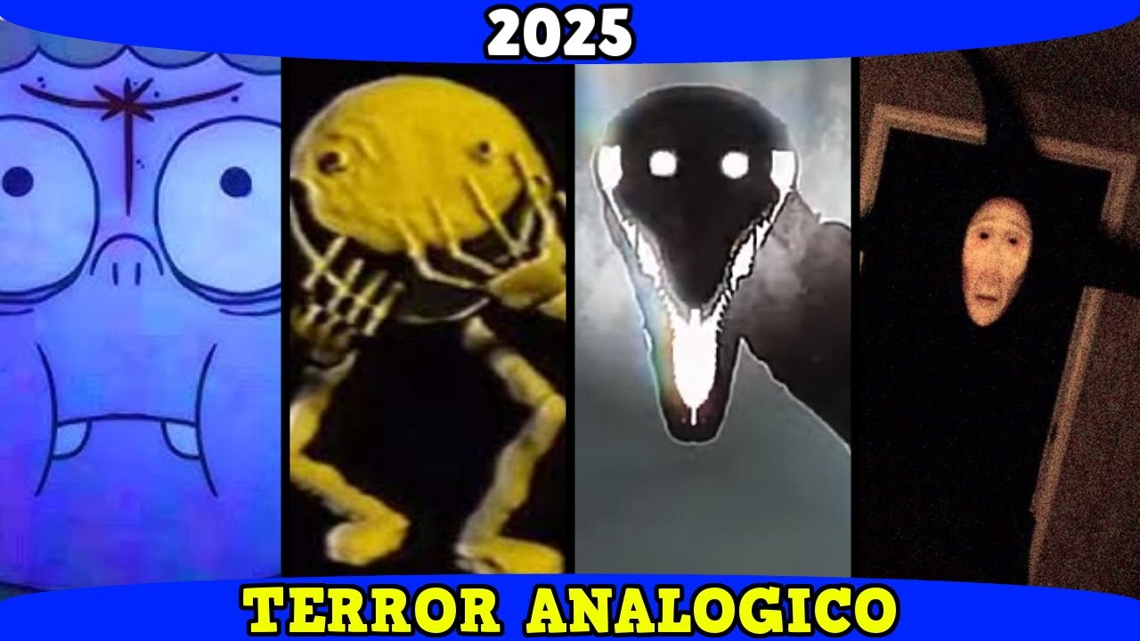 Asi son 4 VIDEOS de TERROR ANALOGICO en el 2025 - Toda la Historia
