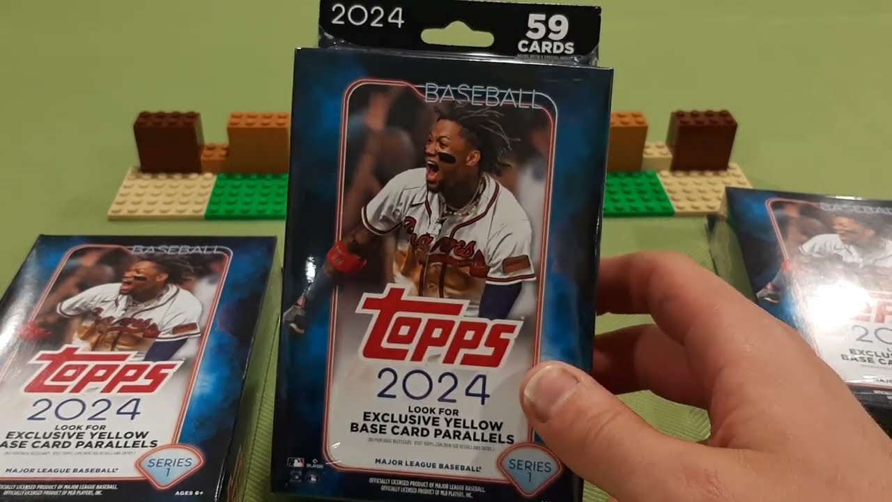 #1 - Topps baseball 2024 series 1 hanger pack.