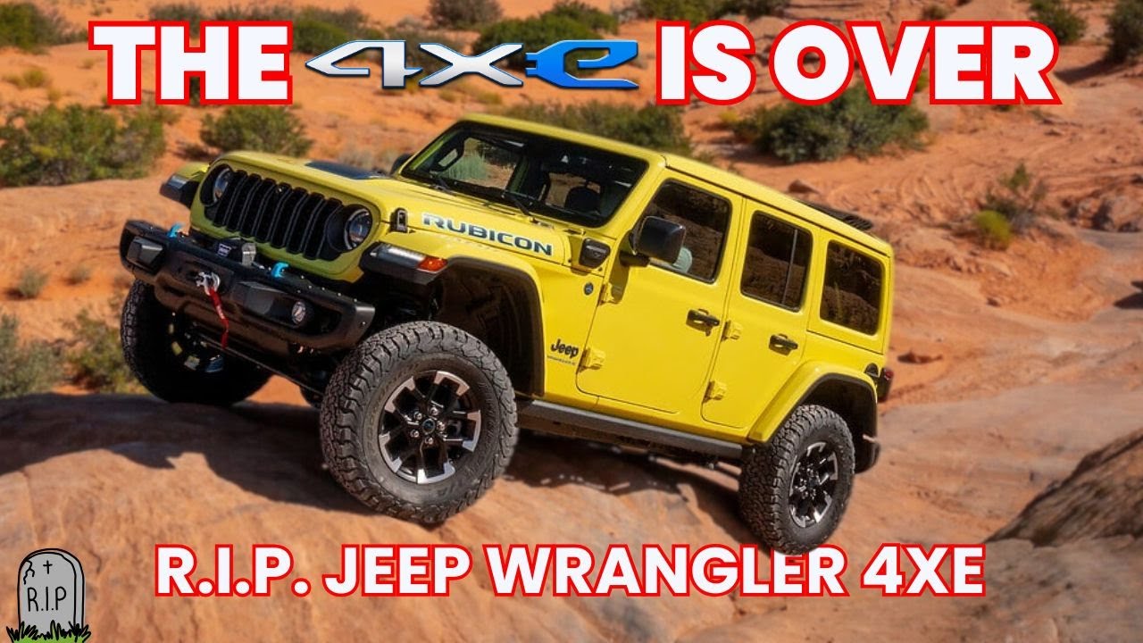 Производство Jeep Wrangler 4xe PHEV отменено | Что дальше? | Больше никаких PHEV? | Новые техноло...