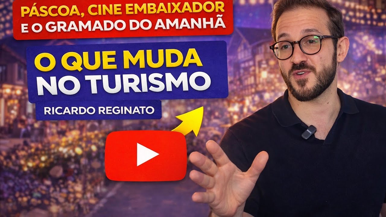 Secretário de Turismo detalha “Gramado do Amanhã”, projeta Páscoa e atraso na reabertura do cinema