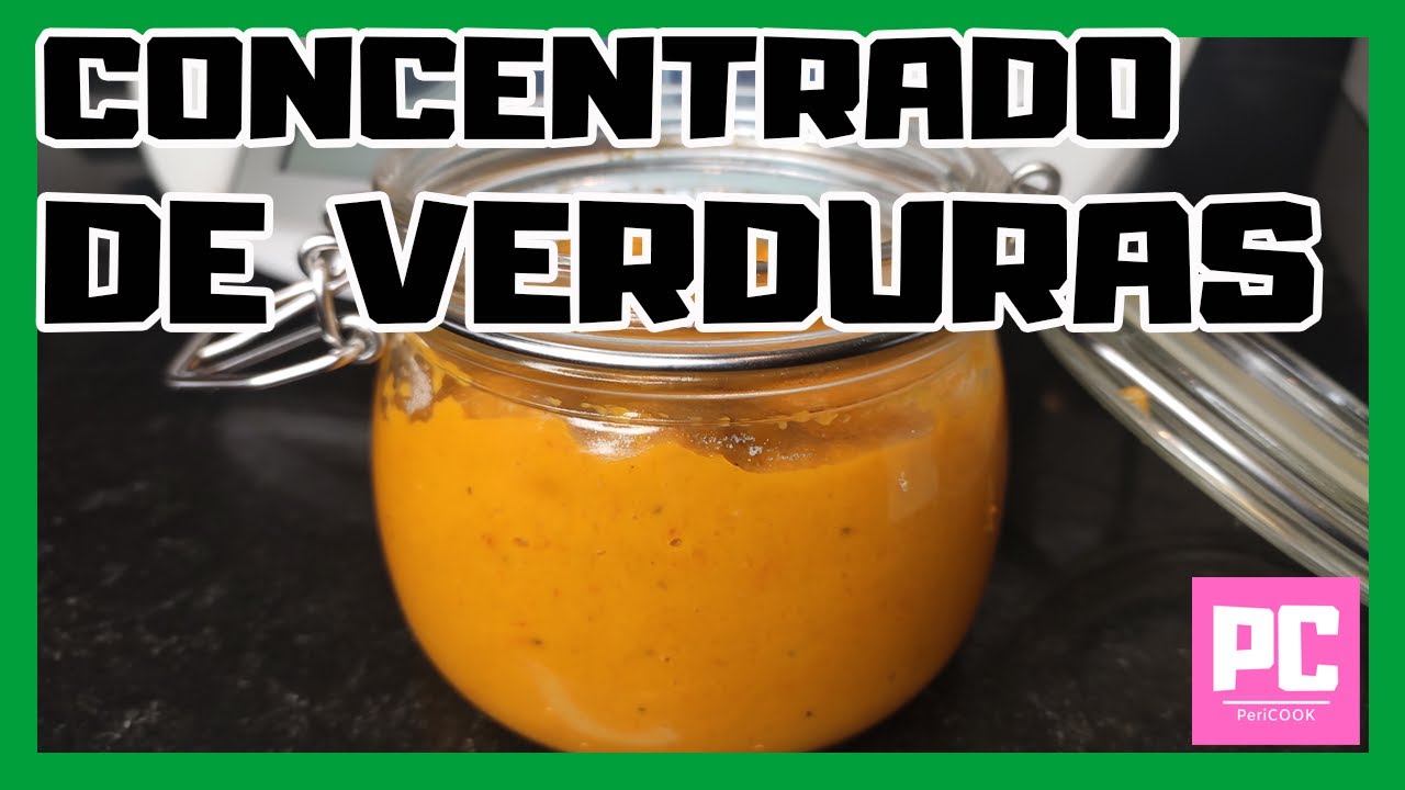 🍅 🍆 🥑 🥦 🥬 🥒 CONCENTRADO DE VERDURA con THERMOMIX +++ es muy fácil!!!!