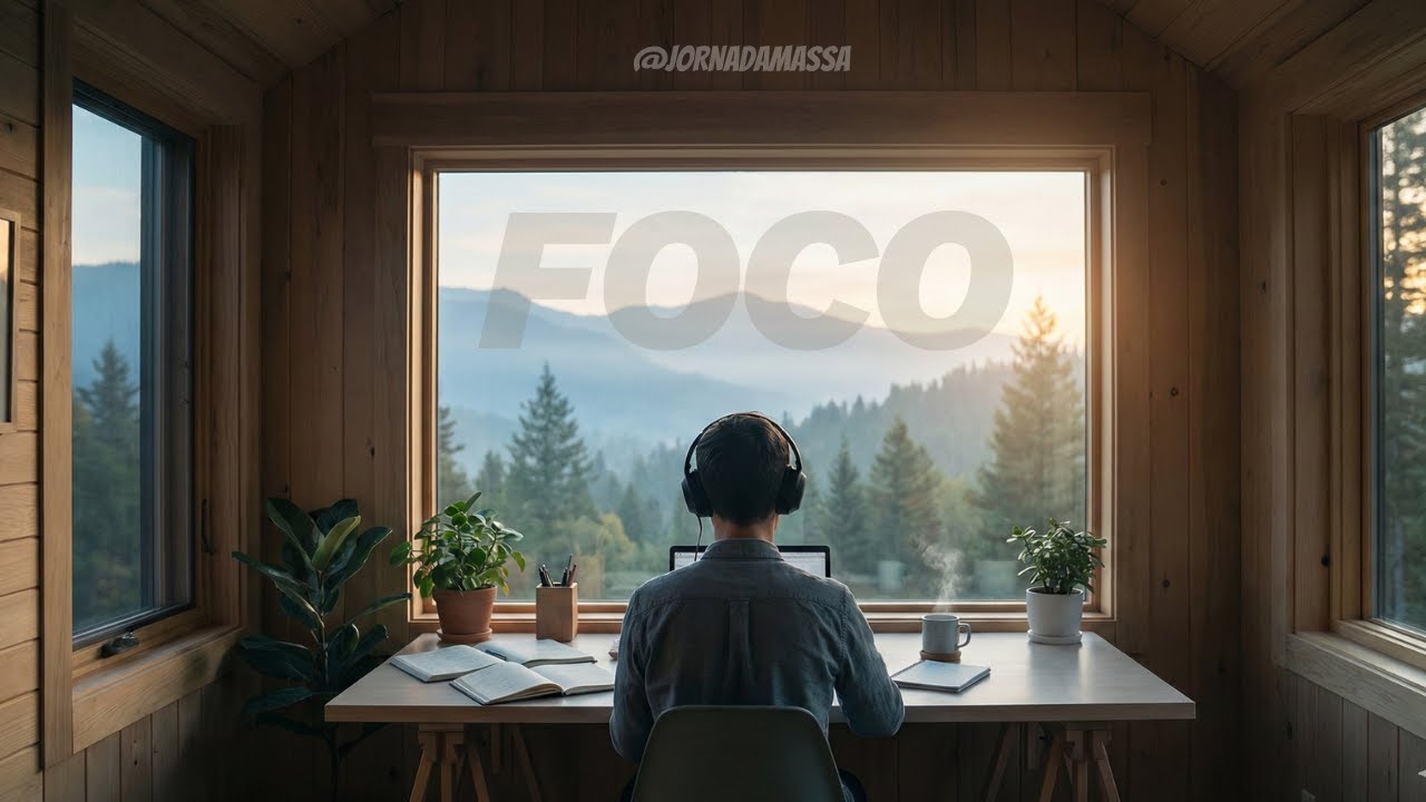 Deep Focus Music — Ambient Calmo para Produtividade e Concentração | Jornada Massa