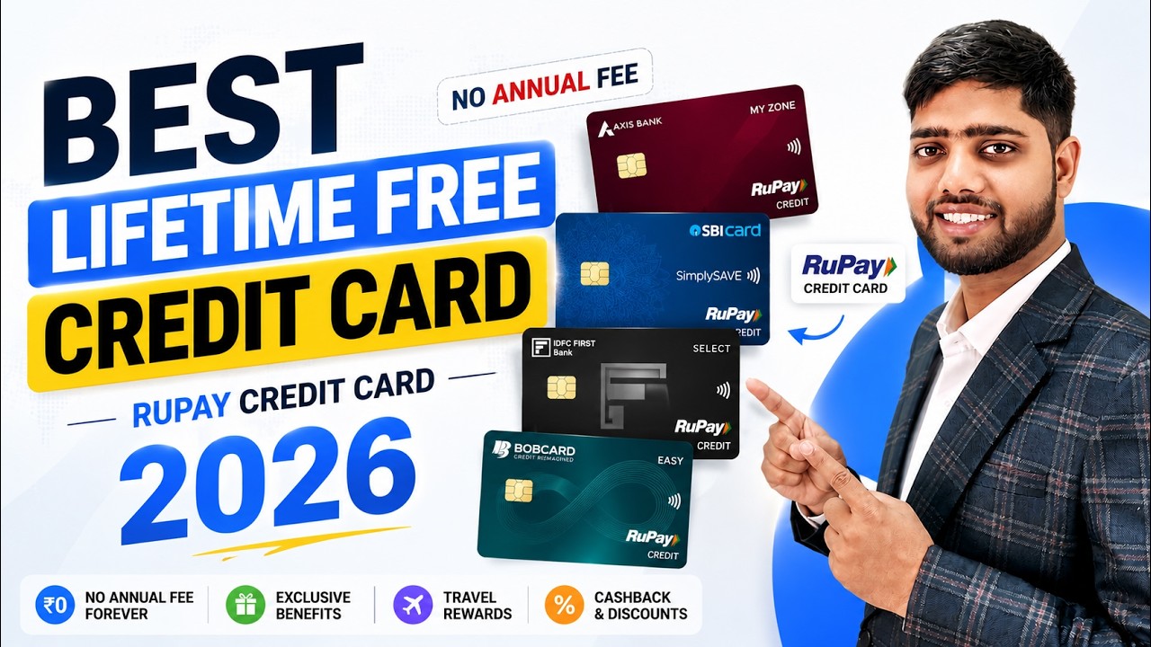 BEST Lifetime FREE Credit Cards || Best Credit Cards for Beginners || Lifetime Free Credit Cards