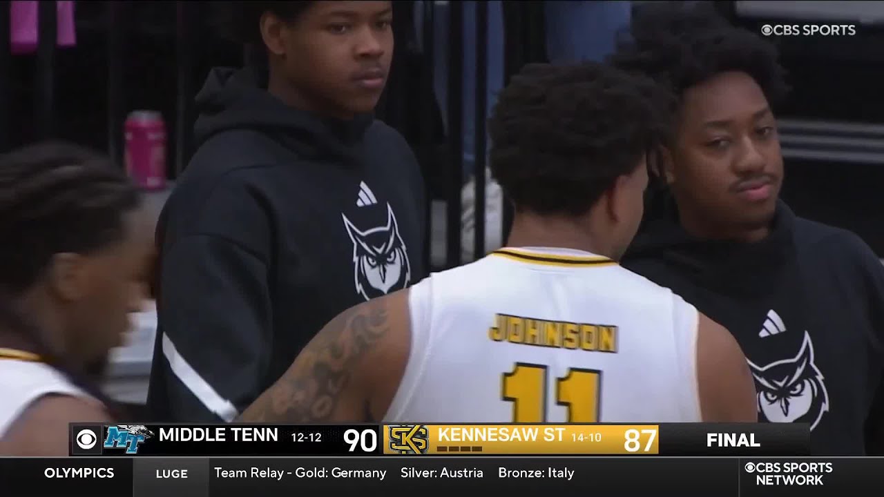 Middle Tennessee vs Kennesaw St. - Game Highlights - 02/12/2026