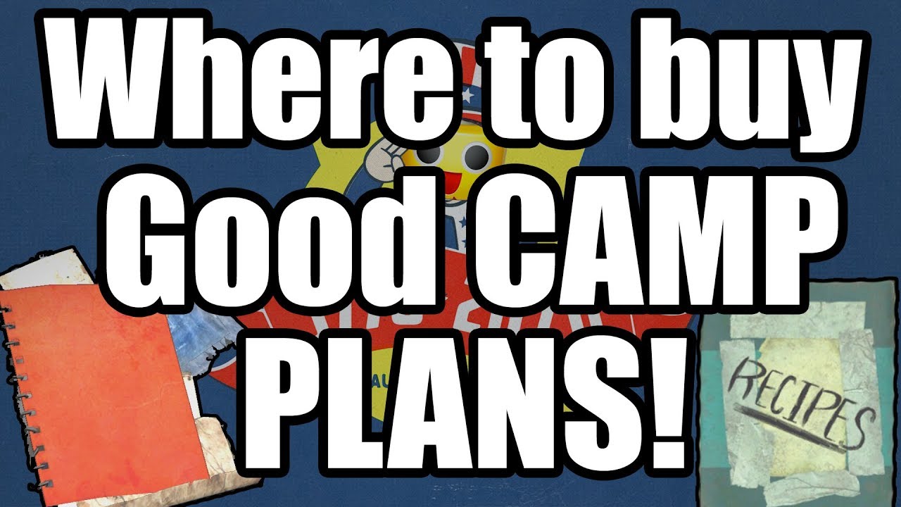 Fallout 76 - Where to Buy Good Crafting Plans and Recipes! Unlock CAMP Items (Fallout 76 Guide)