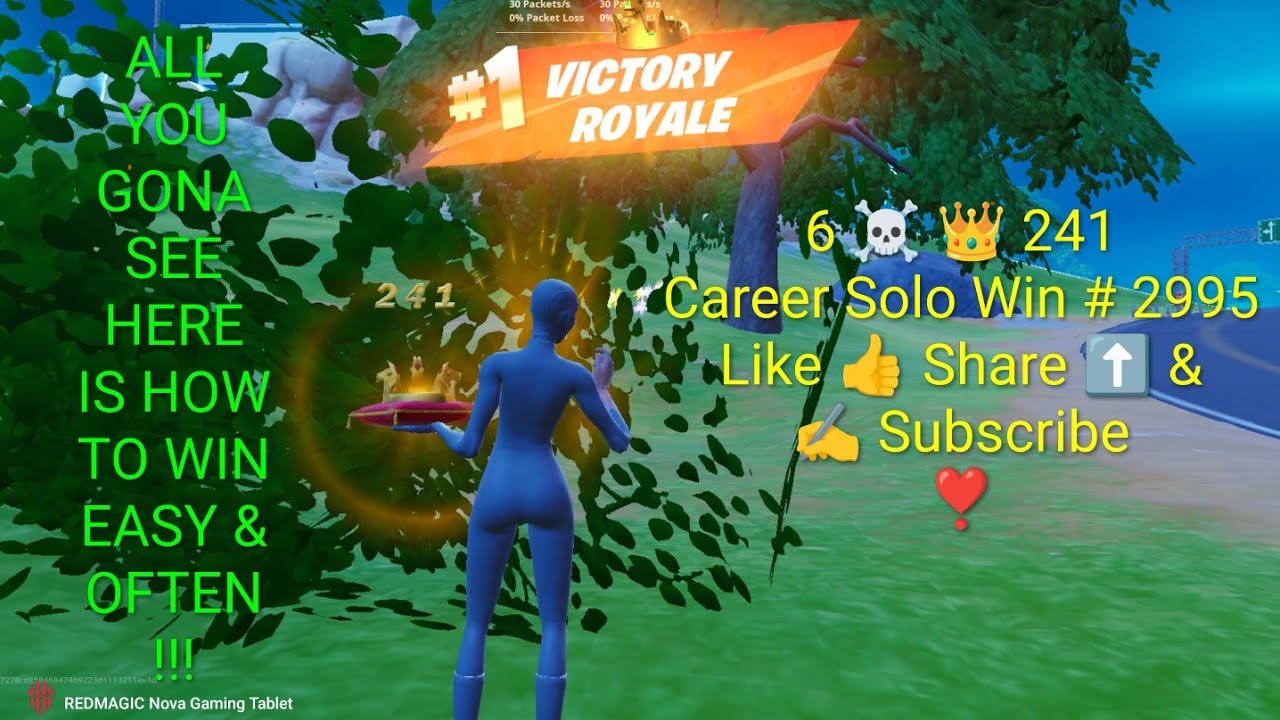 Career Solo Win#2995 Fortnite 6☠️ ZB Victory Royale Chapter 7 Season 1 Solo Win #336 👑#241