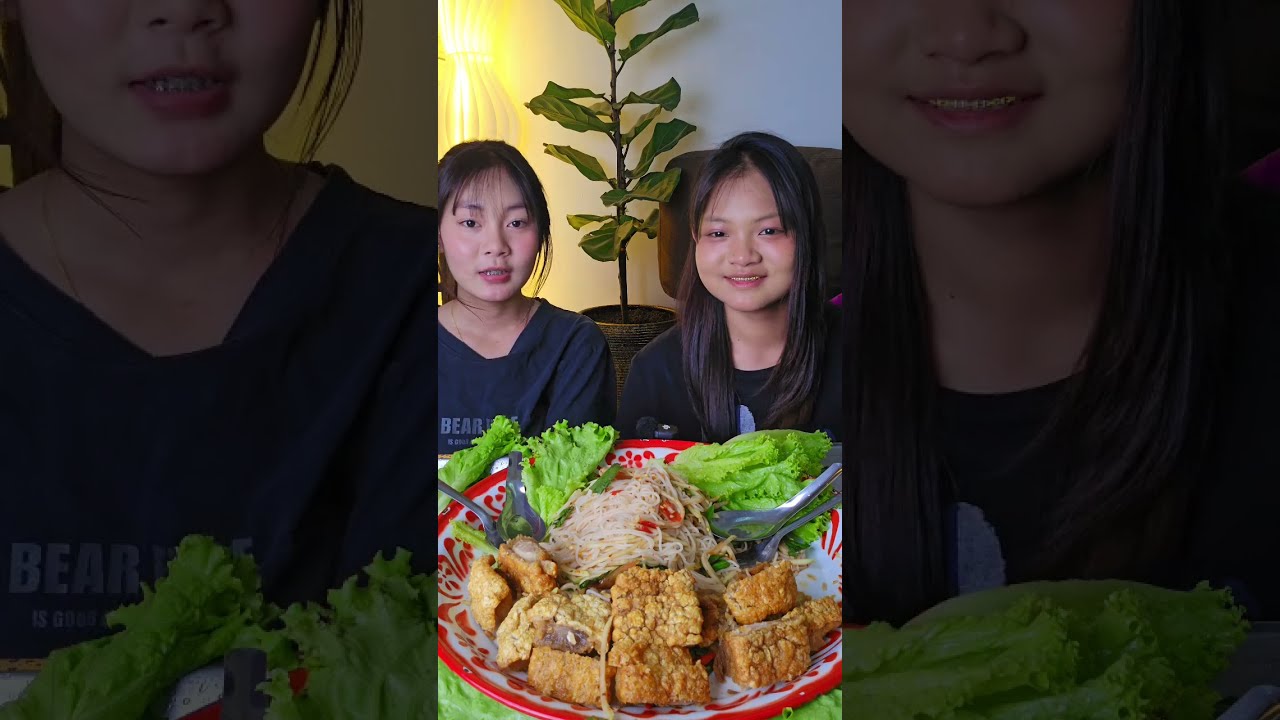 ตำซั่วหมูกรอบ เผ็ดจ๊วดๆ