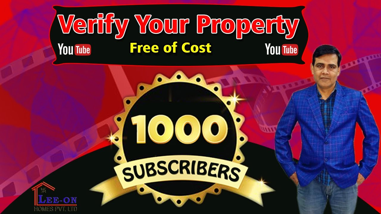 1k subscribers, Verify your property | Property Verification tips I