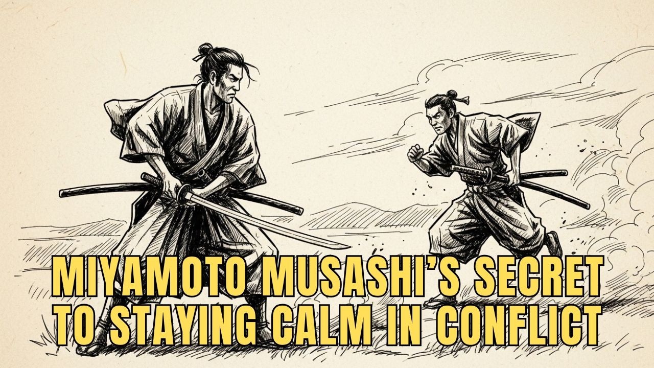 Miyamoto Musashi’s SECRET to Staying Calm in Conflict (Samurai Mindset Revealed)