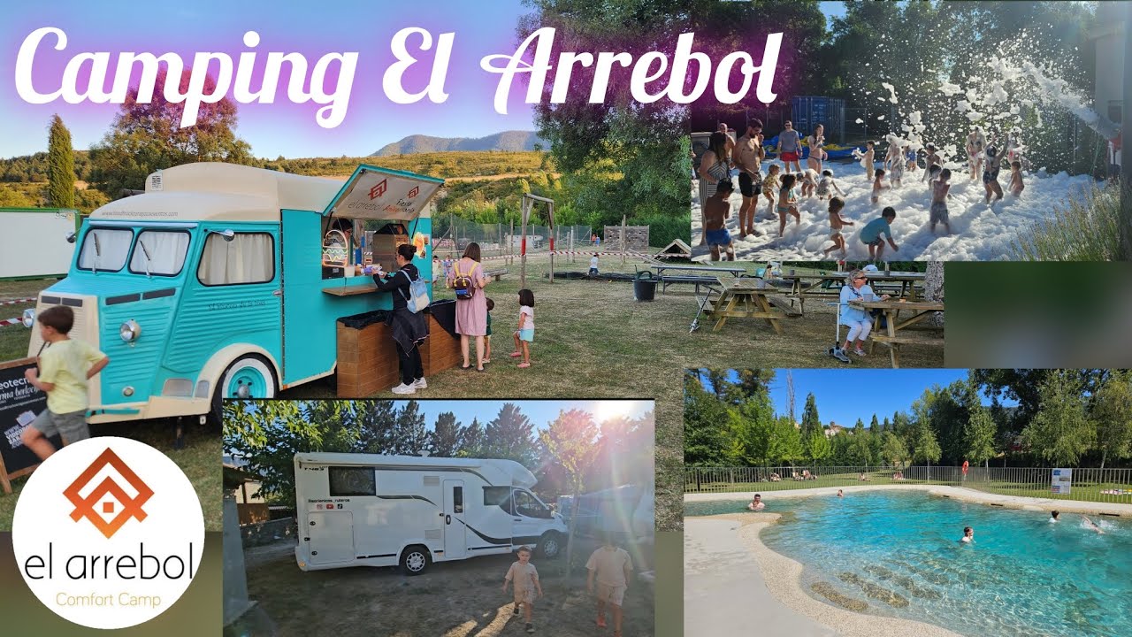 🏕 Camping El Arrebol en Guasa (Jaca) 🏕