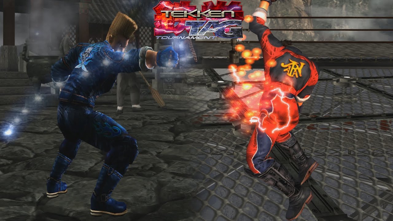 Tekken TAG - Jin & Paul (segmented)