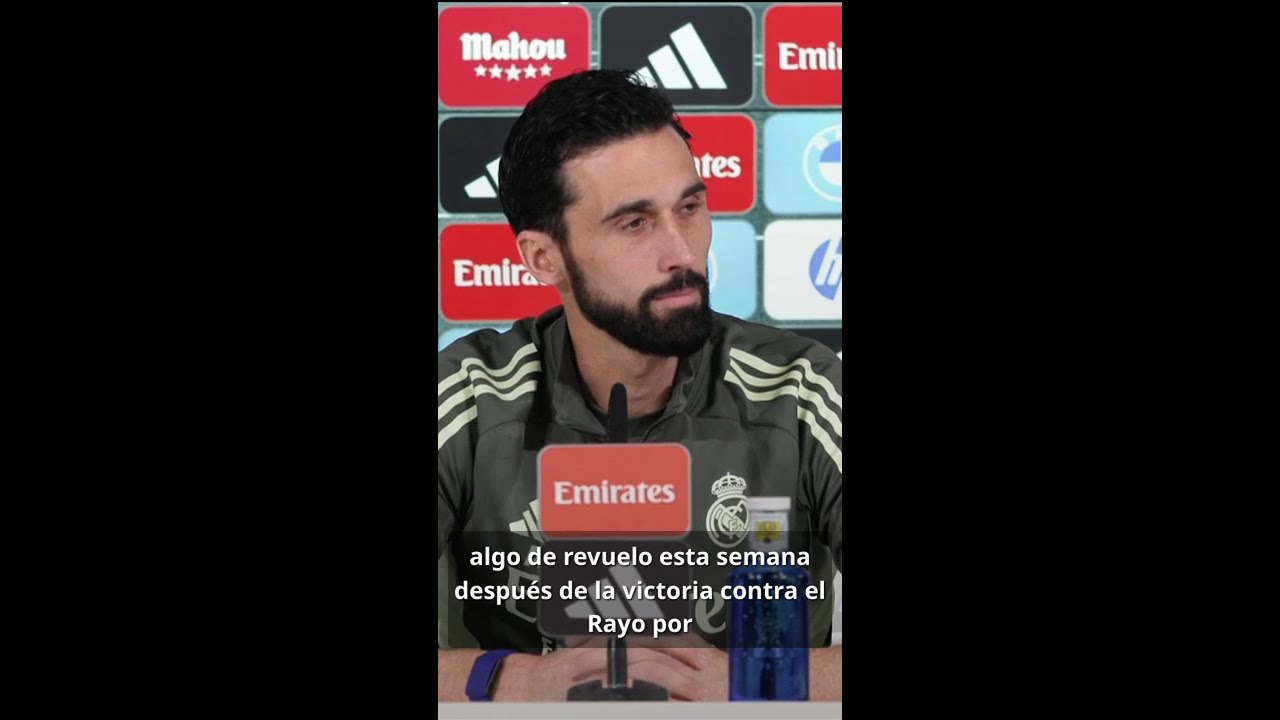 La reacci&oacute;n de ARBELOA cuando le cuestionan los dos d&iacute;as de descanso tras el MADRID-RAYO