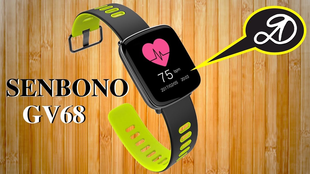 Умные часы SENBONO GV68 из магазина SENBONO Store. Посылка Aliexpress (38)