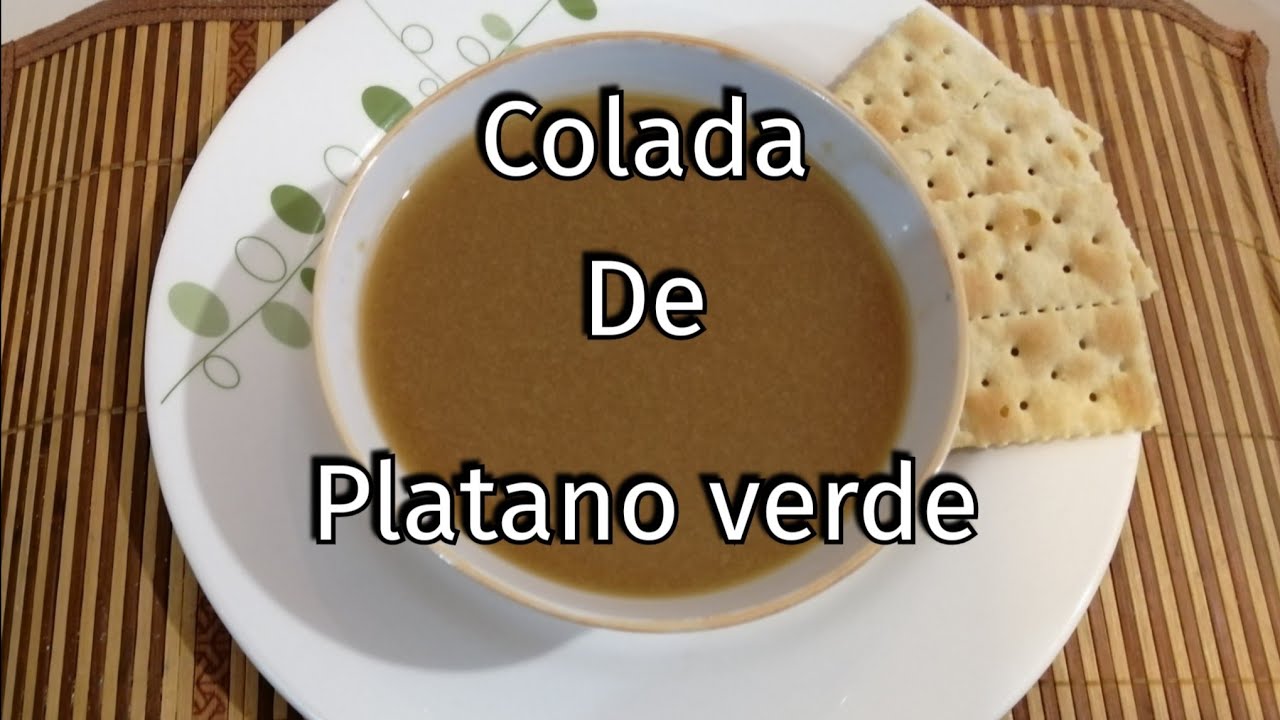 Colada de platano