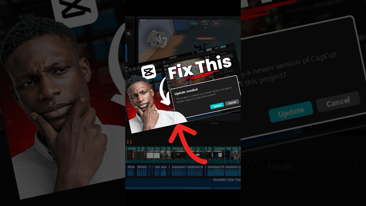 CapCut Error FIXED! | &ldquo;Project Made in Newer Version&rdquo; Problem Solved
