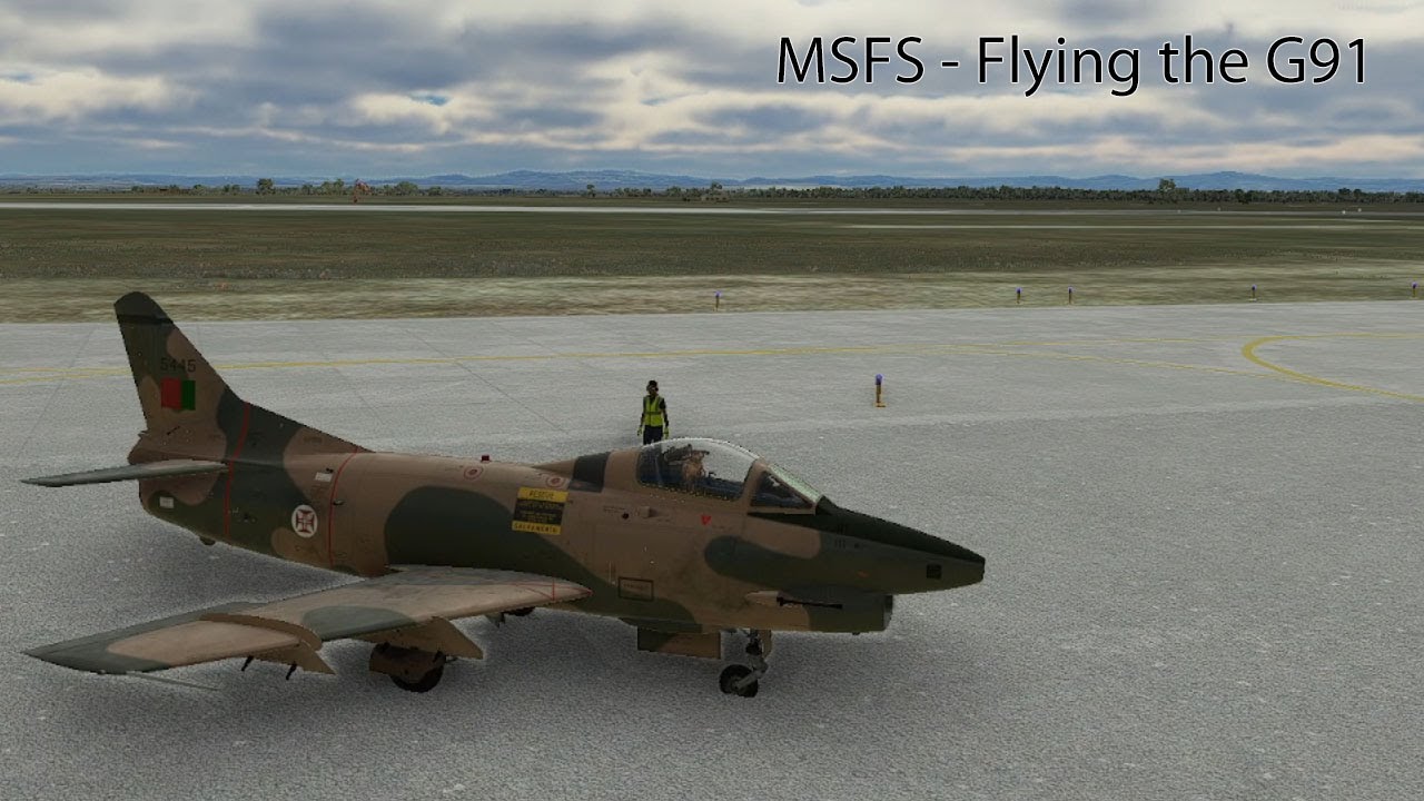 MSFS - Flying the G91