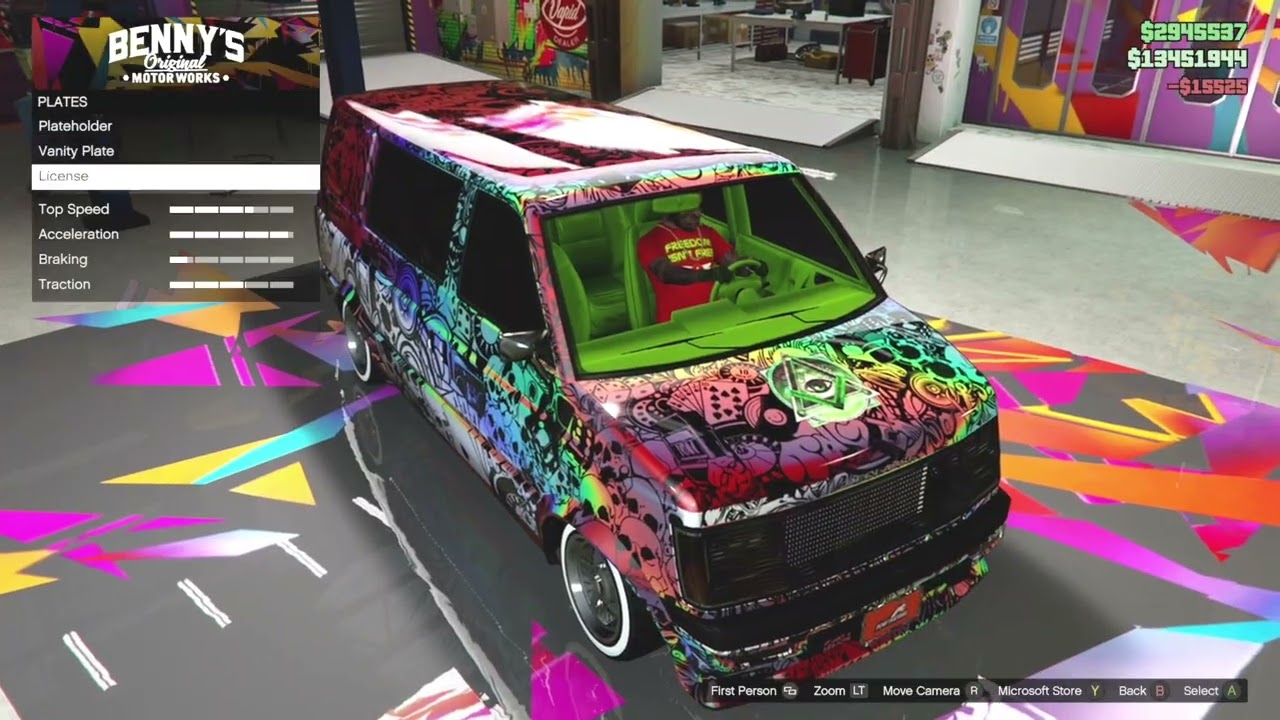 DECLASSE MOONBEAM CUSTOM #CUSTOMIZATION #GTAMUSCLECARS #GTAONLINE 