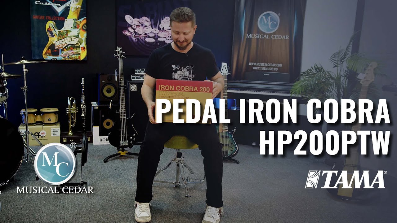 Pedales Iron Cobra TAMA con Mauro Estrada