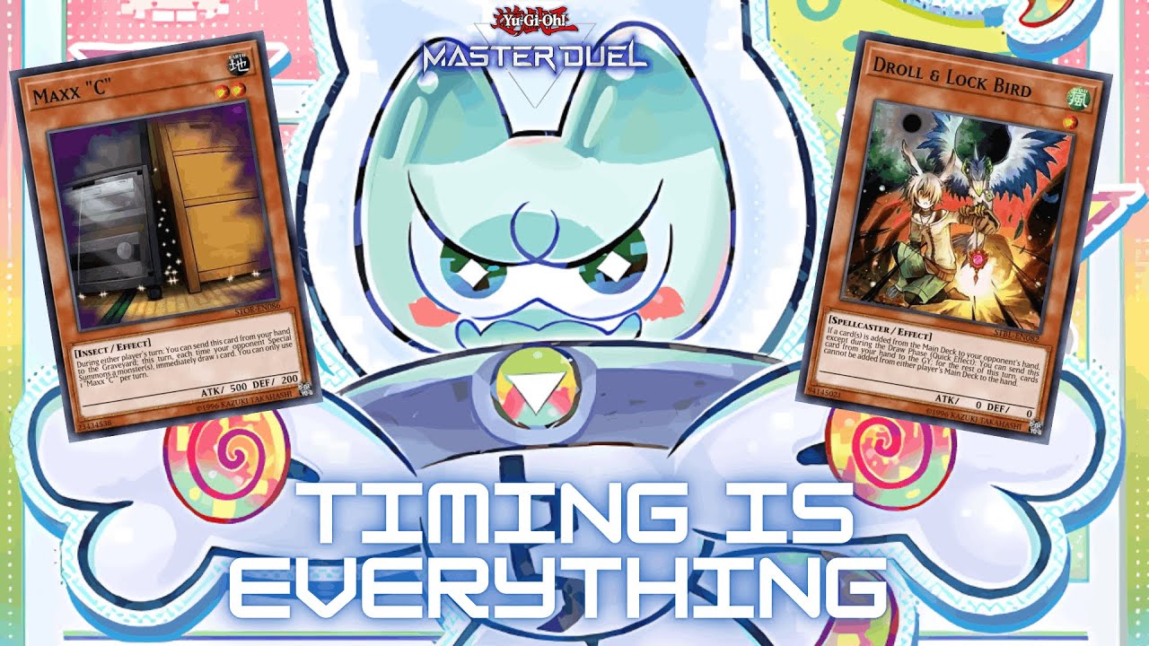 DROLL v MAXX C | IT COULD HAVE BEEN BAD? | YU-GI-OH MASTER DUEL COMMUNITY #3