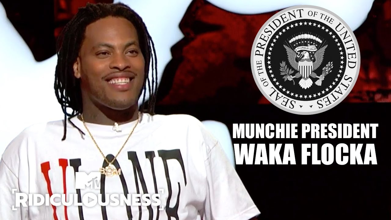 Waka Flocka Had The Munchies & Decided To Run For President | Ridiculousness