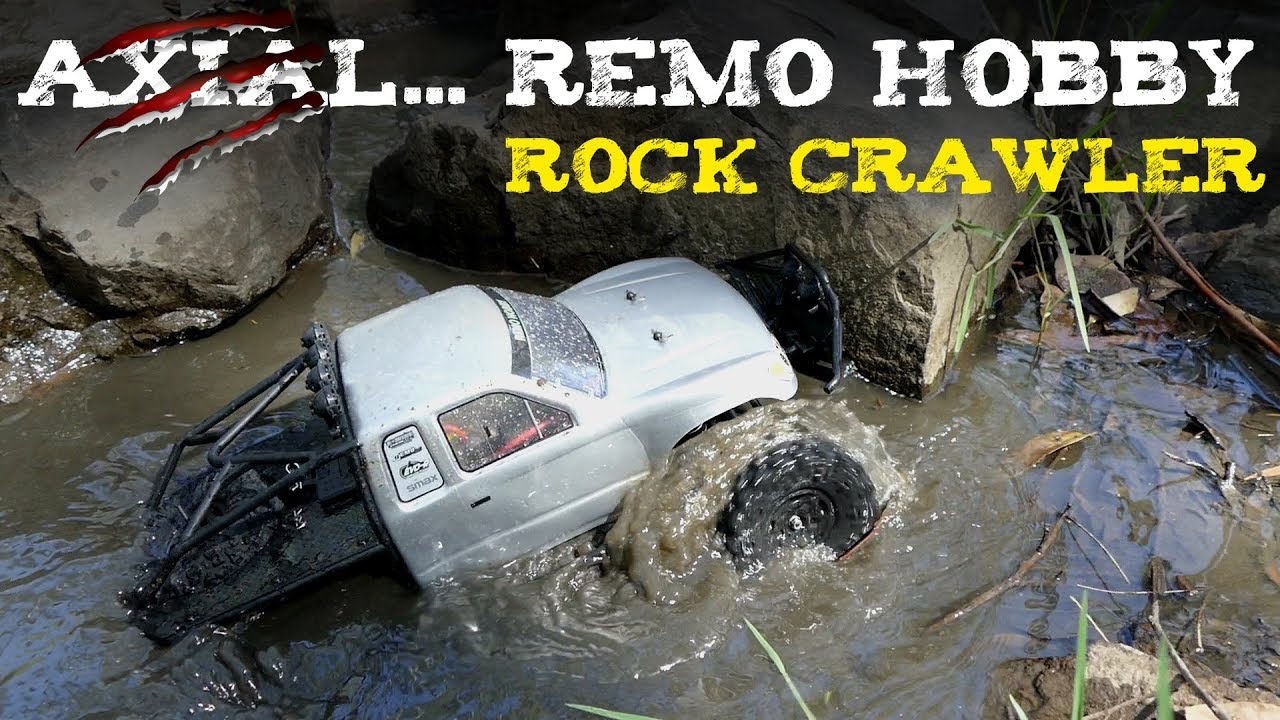 Remo Hobby 1/10 Rock Crawler - First Crawl & Waterproof Test