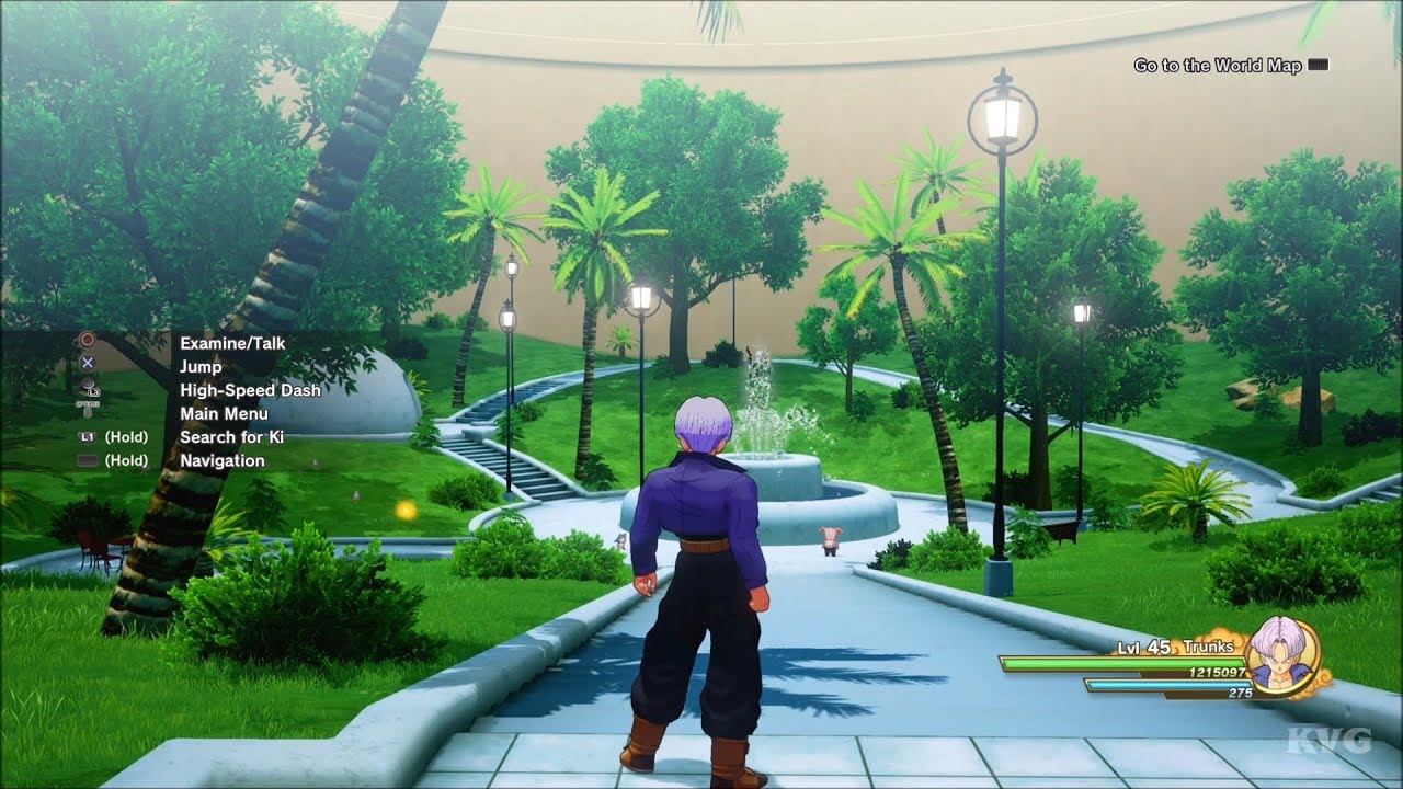Dragon Ball Z: Kakarot - West Area - Open World Free Roam Gameplay (PS4 HD) [1080p60FPS]