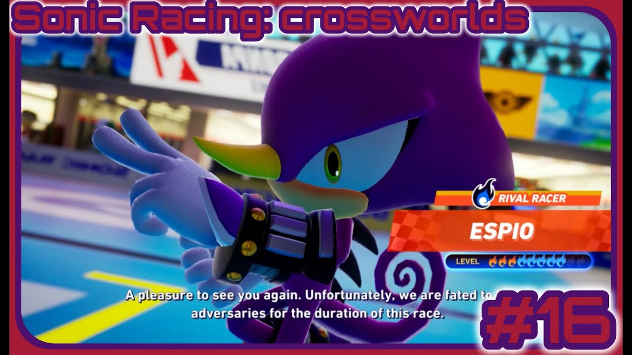 Sonic Racing: Crossworlds - Part 16: Silver Vs Espio - Donpa Grand Prix