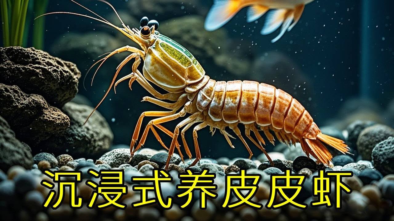 七彩螳螂虾变成皮皮虾，沉浸式饲养皮皮虾，最后的结局是什么？【天野侠】