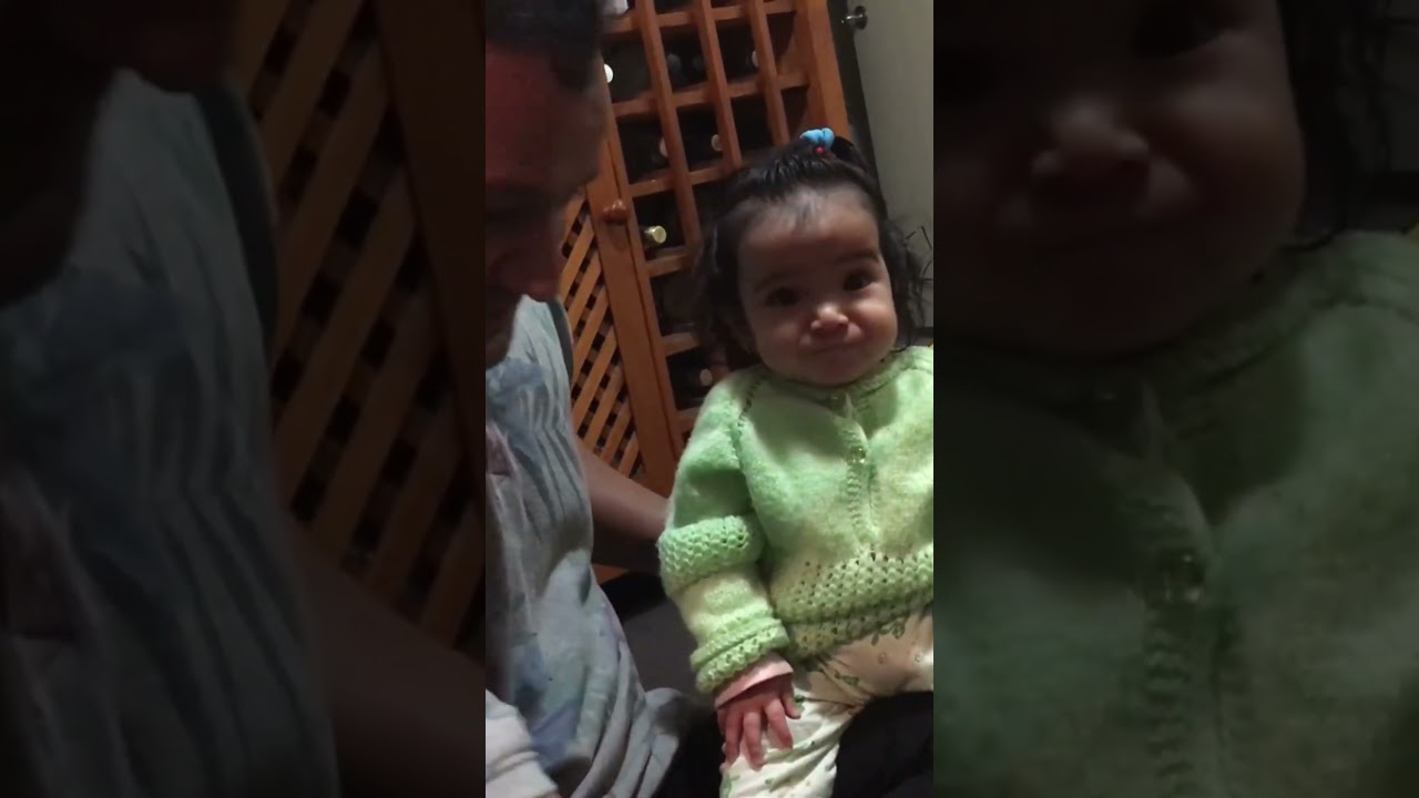 When Soha first time tasted pomegranate ☺️ 