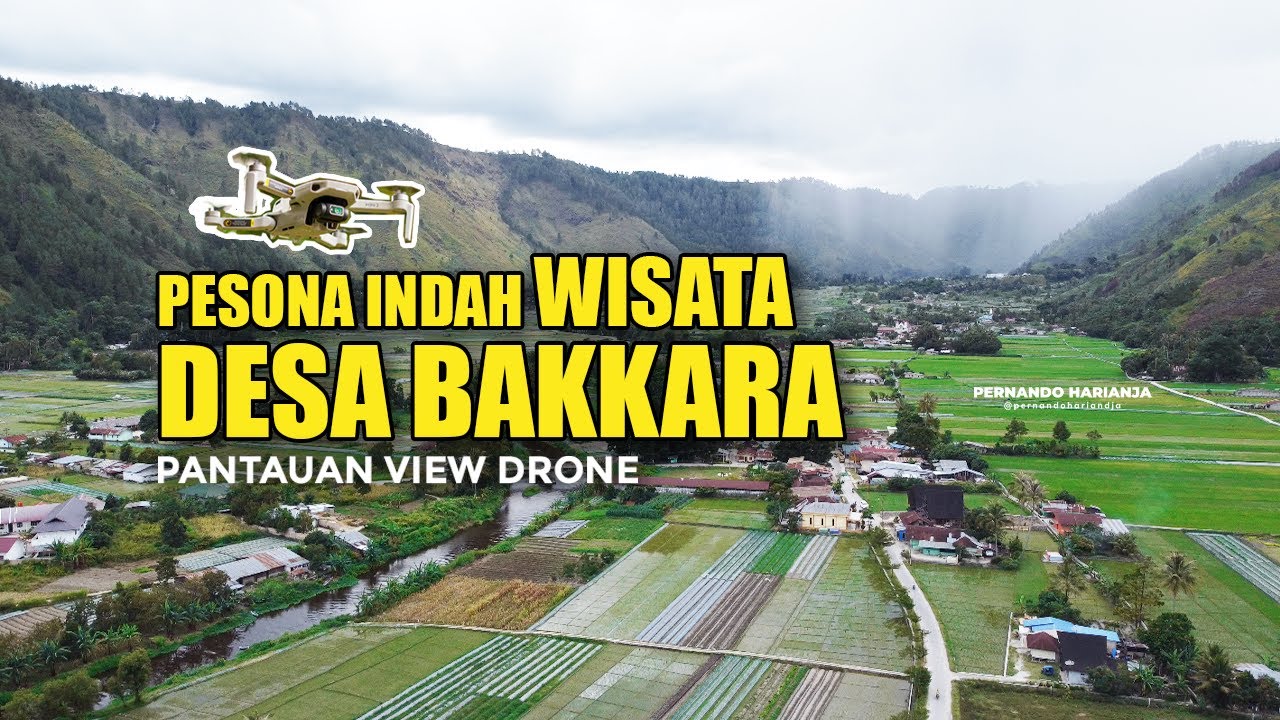 VIEW DRONE DESA BAKKARA | Pesona Indah Desa Bakkara Sumatera Utara