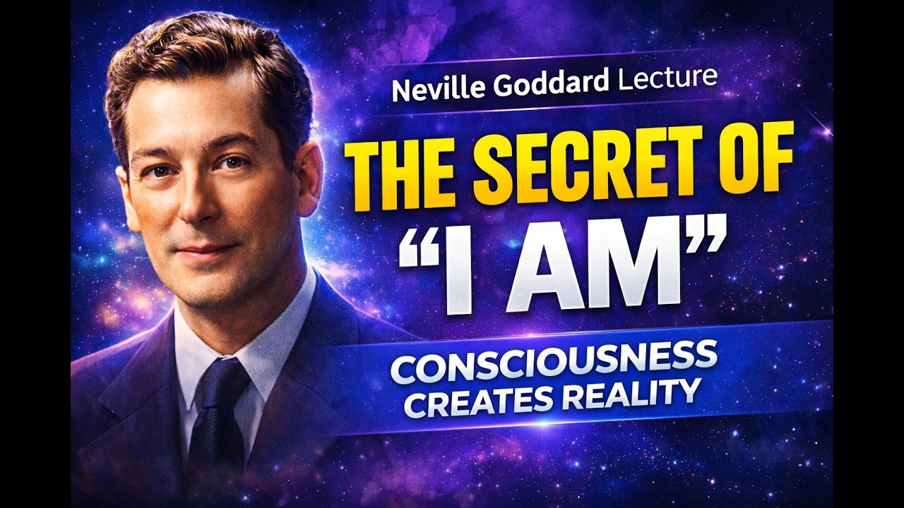 The Secret of “I AM” | Neville Goddard Lecture on Consciousness & Realit