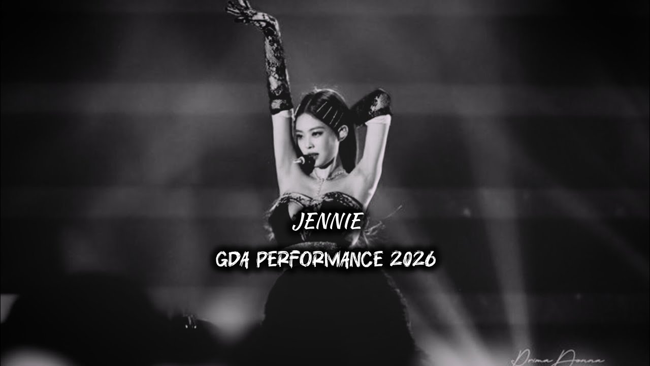 JENNIE  - GDA 2026 Performance 8D Audio 