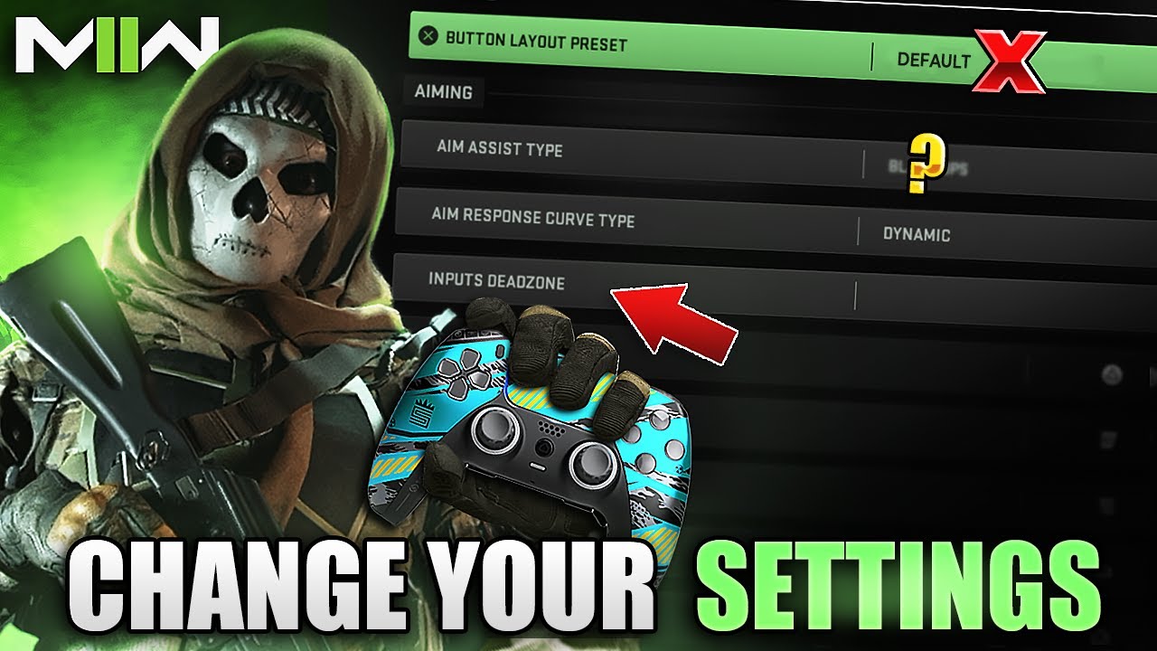 BEST Modern Warfare 2 Controller Settings - PC & CONSOLE