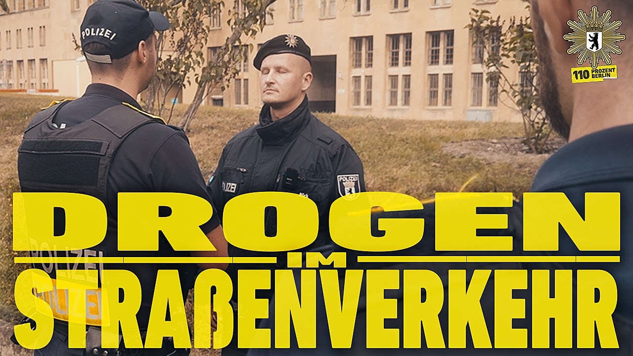 Inside #Polizei Berlin | Drogenerkennung im Straßenverkehr | Im Einsatz mit unserer Dir E/V