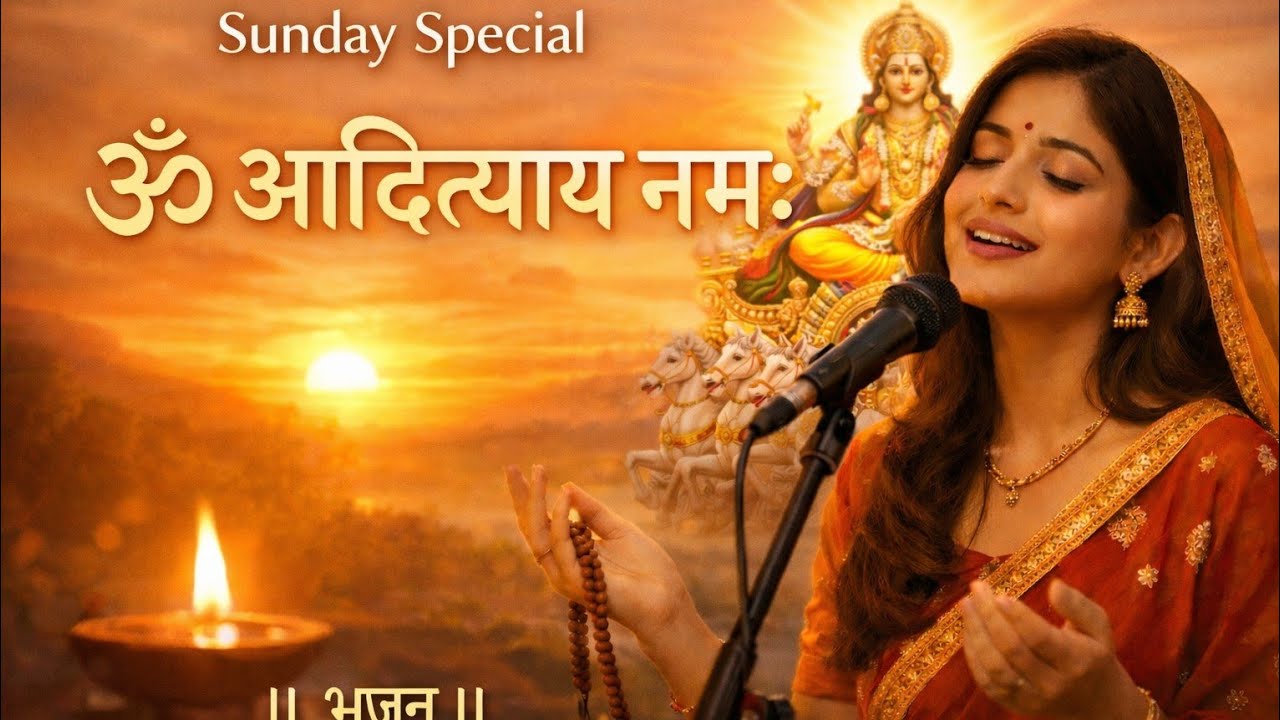 रविवार विशेष सूर्य भजन | ॐ आदित्याय नमः | Sunday Morning Devotional