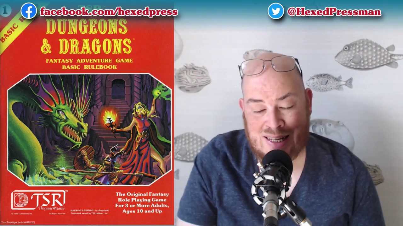 Retro Read-Along Live! Dungeons & Dragons B/X Basic Rulebook!