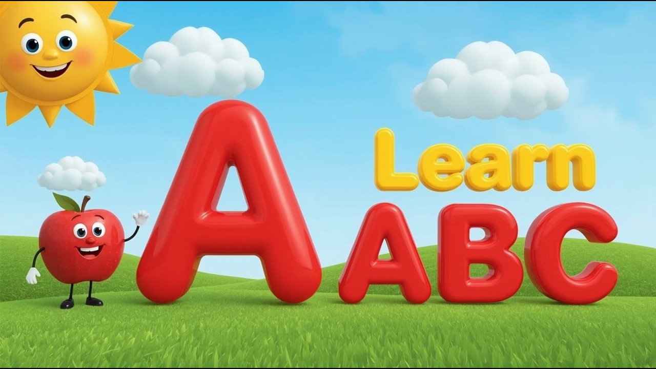Learn ABC Alphabet for Kids | A is for Apple 🍎 | Alphabet Learning Video for Toddlers