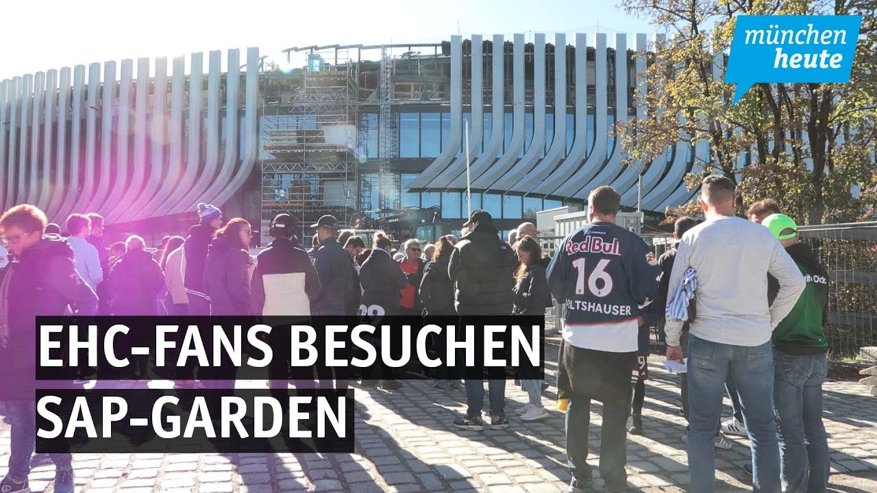 SAP-Garden - EHC-Fans besuchen das Gelände