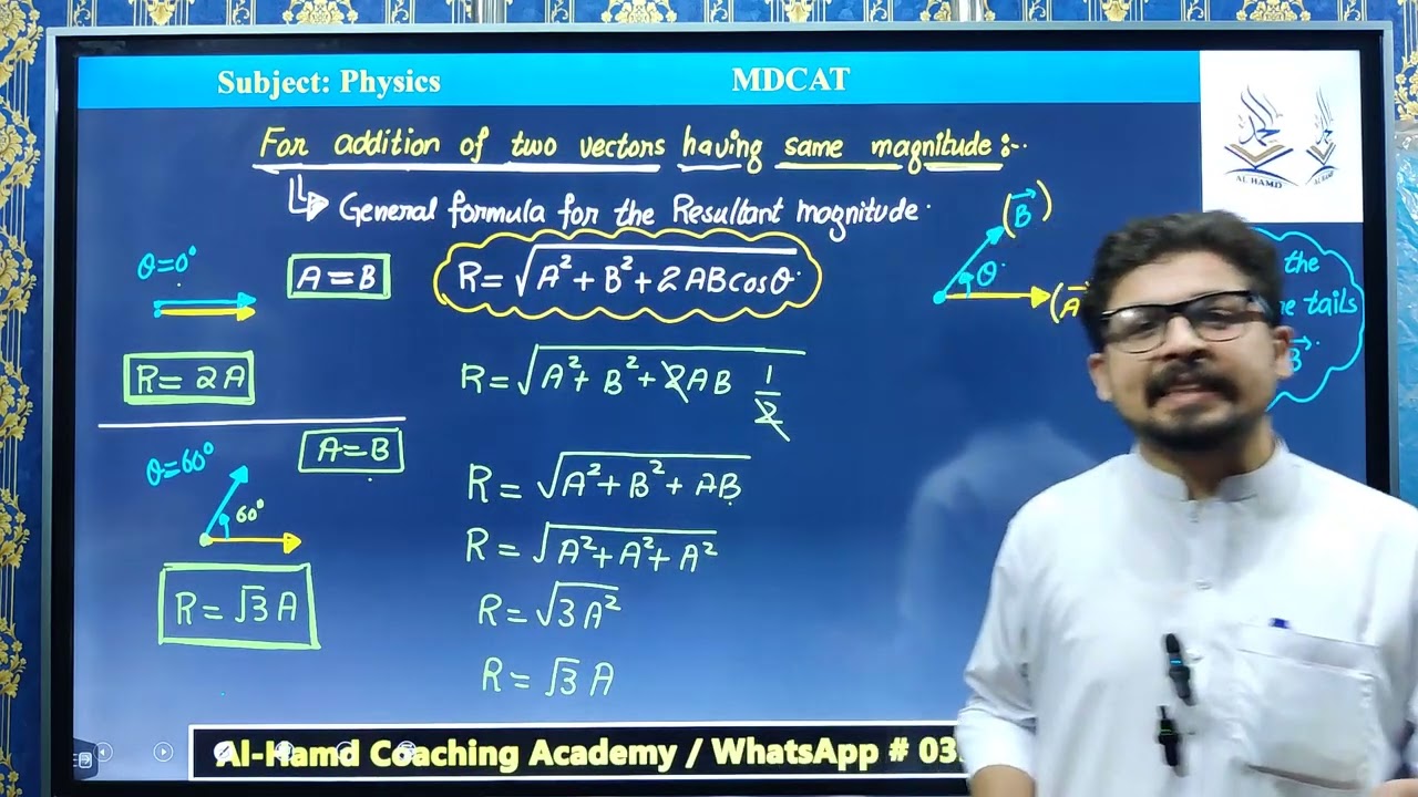 Lec #01 || Force & Motion || MDCAT || BY: Afnan Bakht