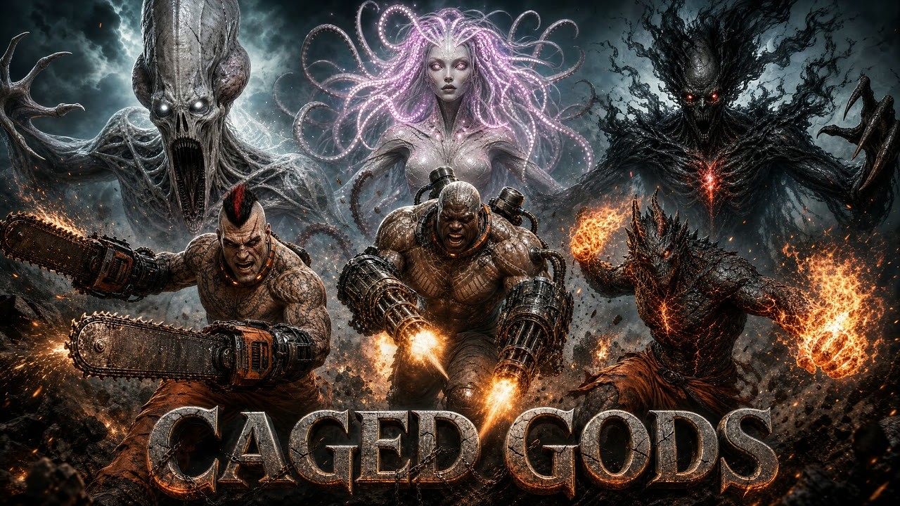 🎬 CAGED GODS: Earth's Deadliest Prisoners vs Unkillable Gods | Sci-Fi Action Full Movie 2026 | 4K