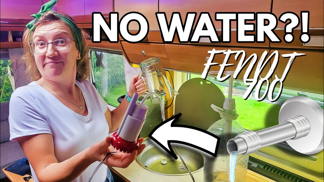 #74 Why our caravan tap isn't working?! Caravan Water Disaster - Caravanning Full-Time in the UK.