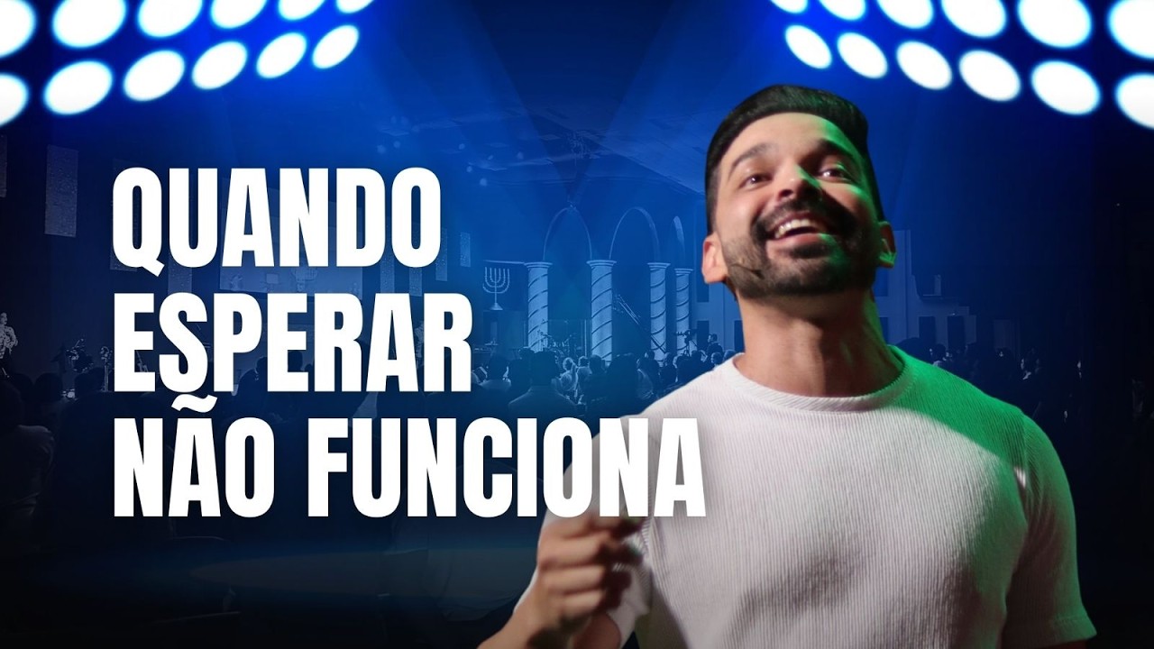 Culto Alive 20h - QUANDO ESPERAR NÃO FUNCIONA // 15-03-2026 // ( Com libras )