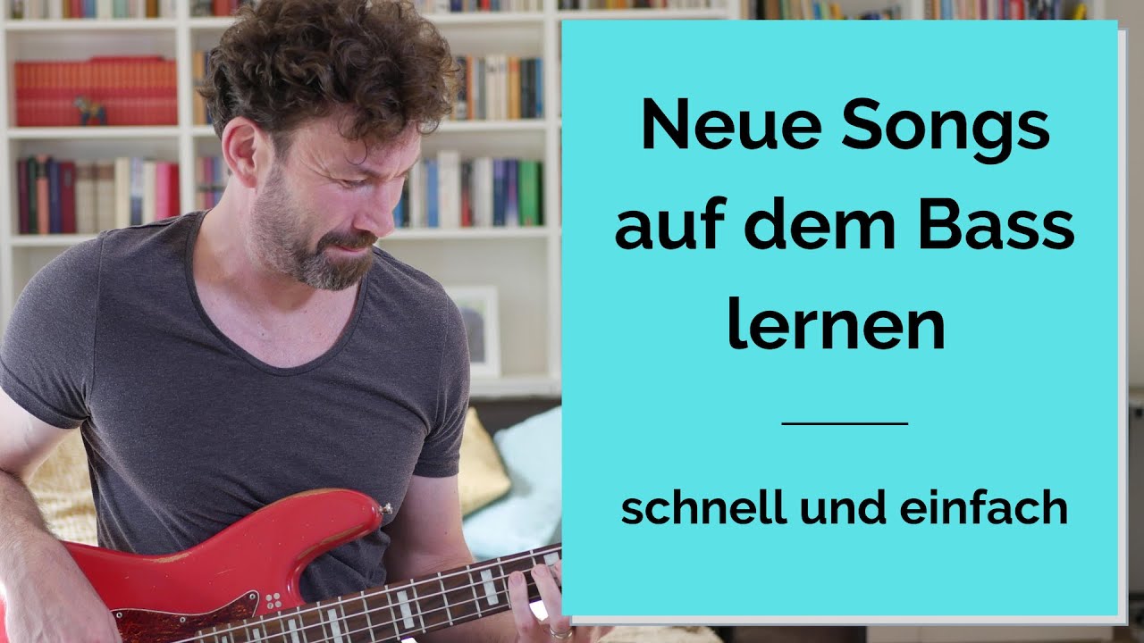 Lieder auf dem Bass lernen - schnell und einfach - am Beispiel: Every breath you take - The Police