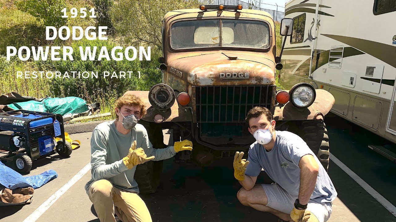 I BOUGHT A 1951 DODGE POWER WAGON - Restoration Part 1
