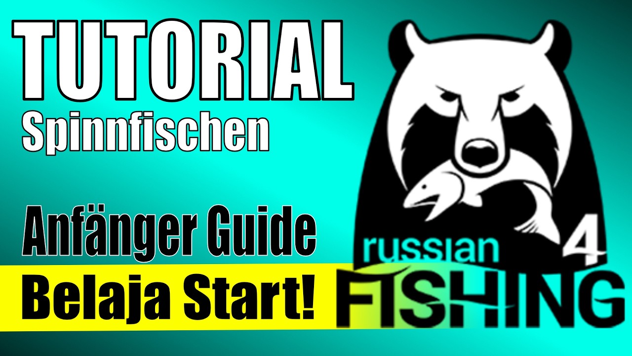 RF4 Belaja START - Tutorial Spinning - 🎣Spinning an der Belaja Anfänger Guide #rf4 Spinning