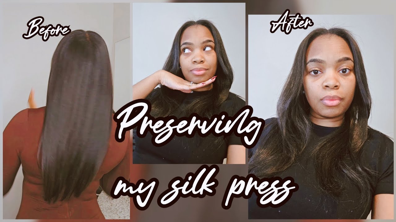 How I Preserve my Silk Press
